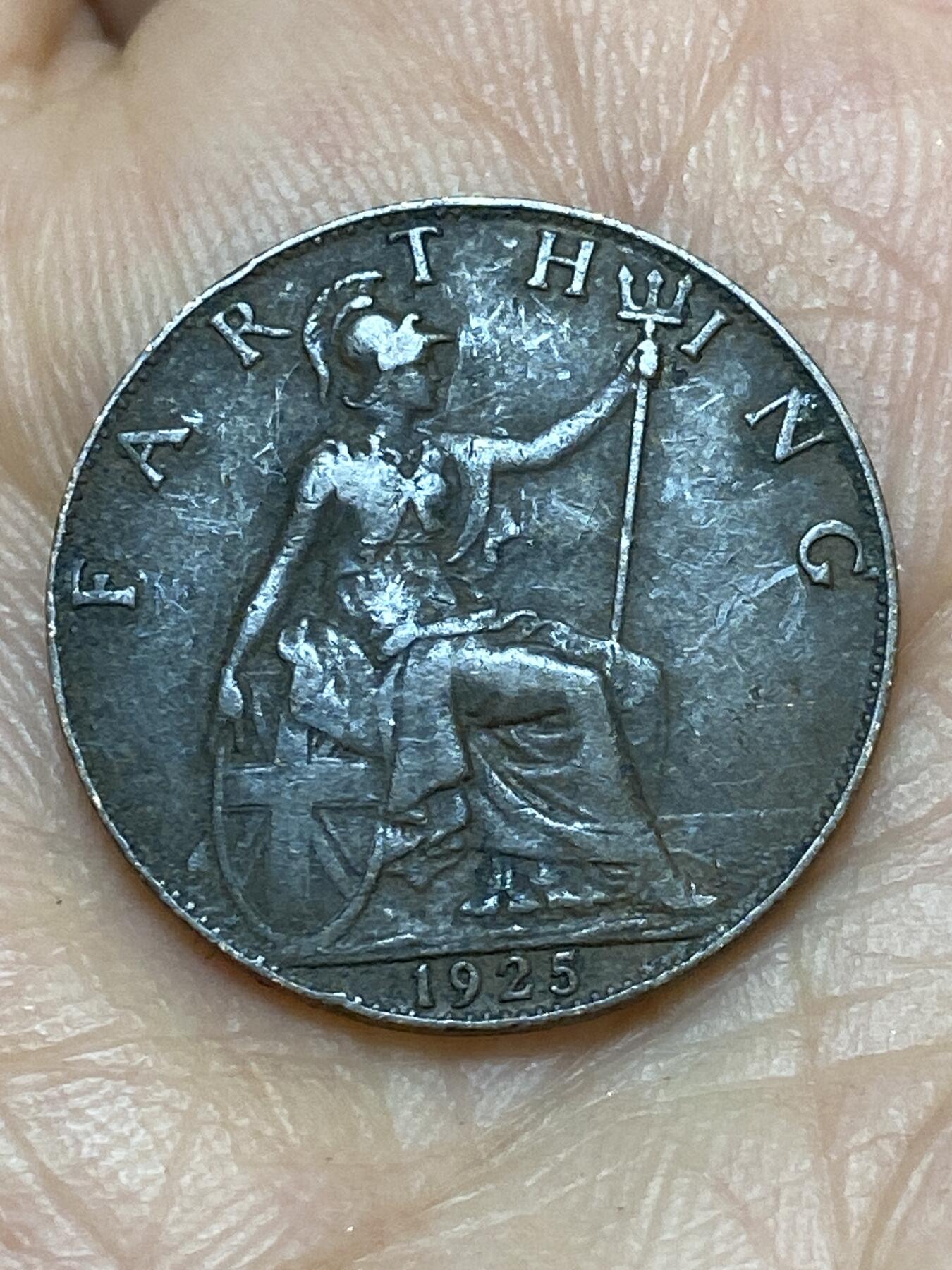 2026年第十九场(总第一百八十八场）外国好品散币场(免佣金) 英国🇬🇧1925年1法新(乔治五世第二版，关门年)