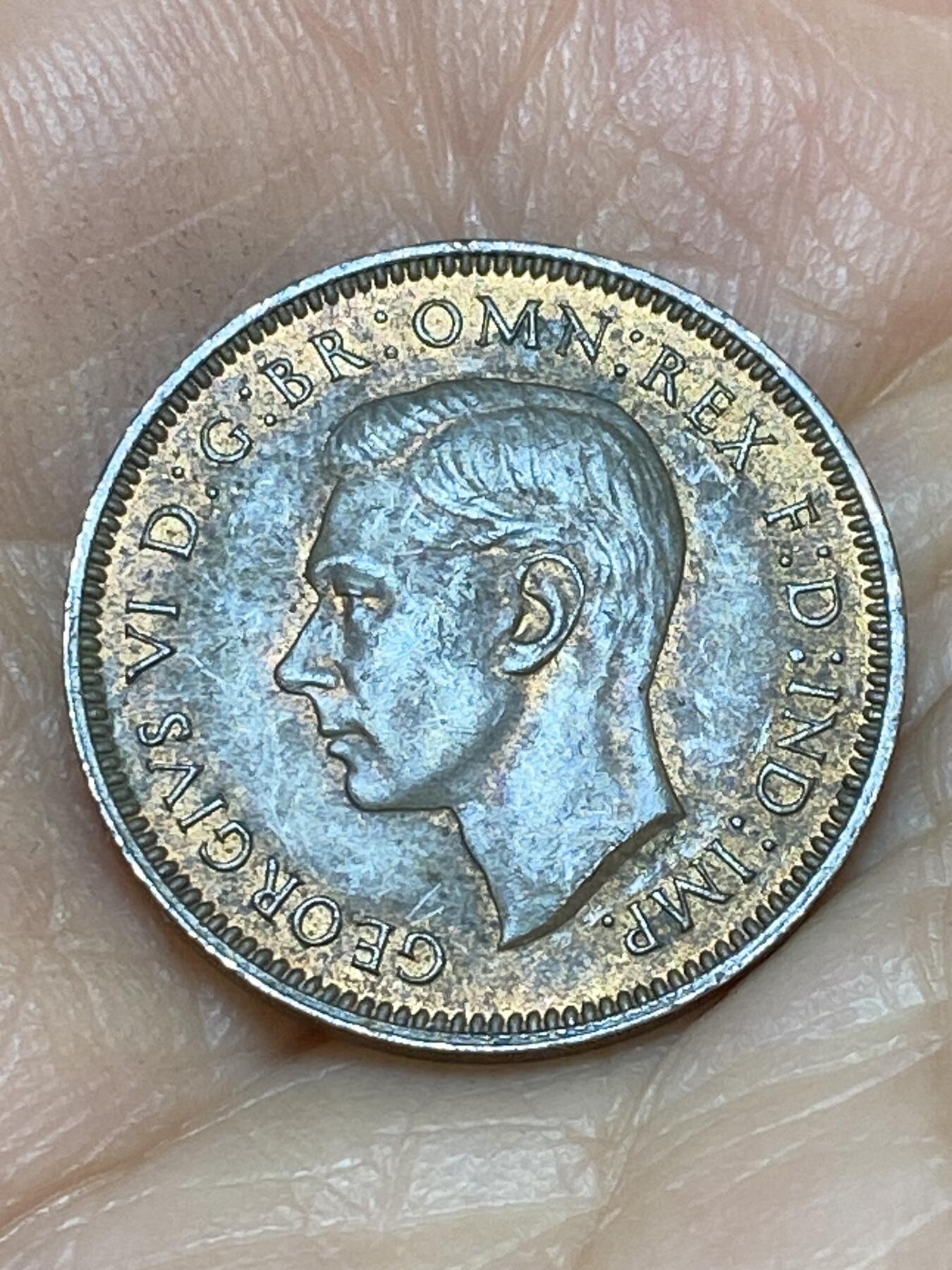 2026年第十九场(总第一百八十八场）外国好品散币场(免佣金) 英国🇬🇧1941年1法新(乔治六世第一版)