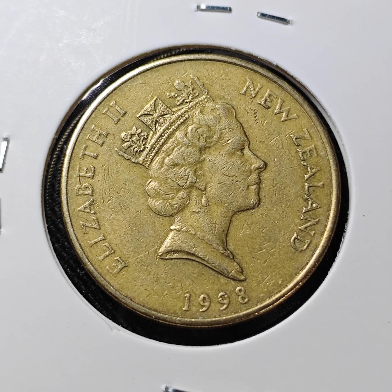 KK钱币收藏小铺  第392期  2月预留时间 周末发货  新西兰2元