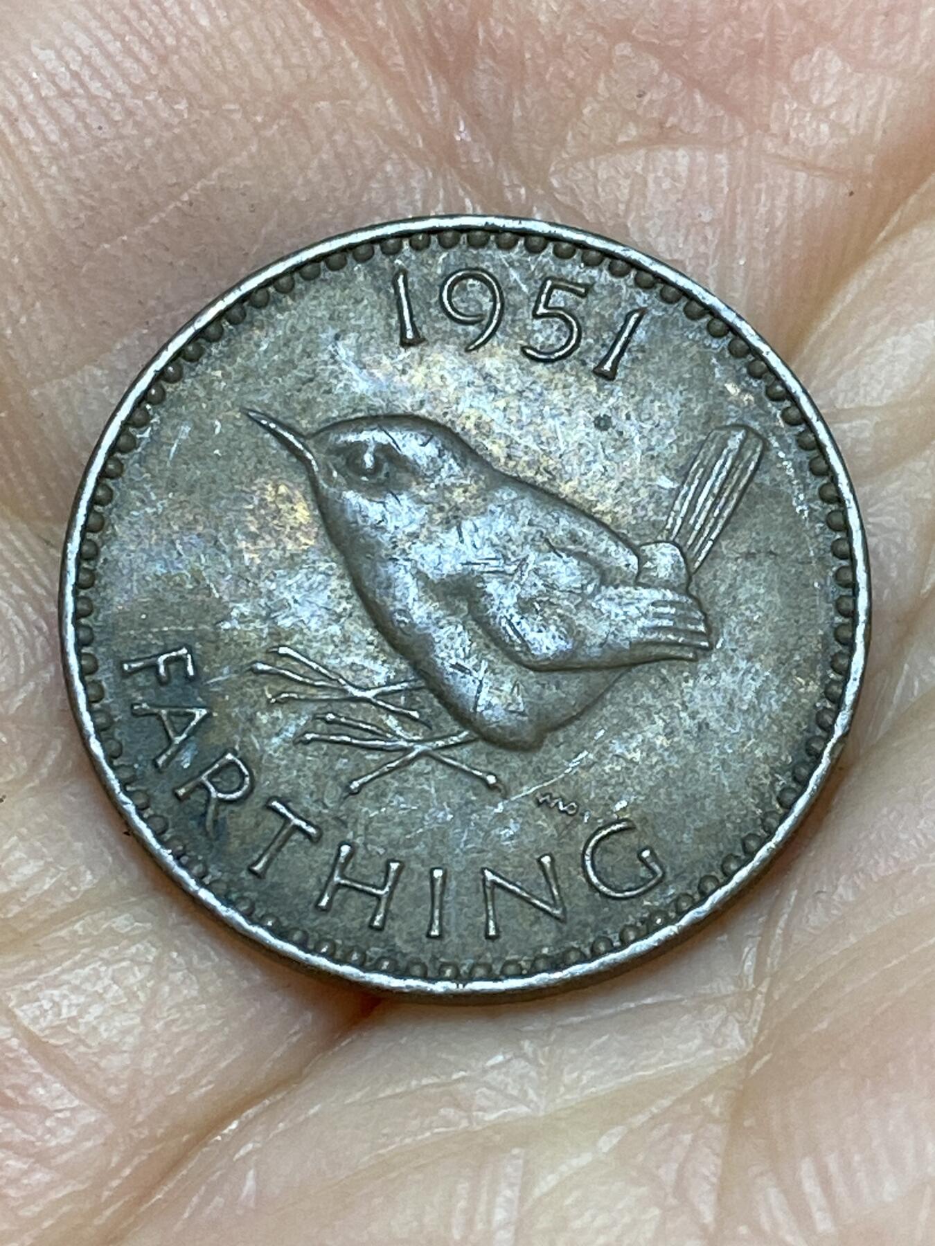 2026年第十九场(总第一百八十八场）外国好品散币场(免佣金) 英国🇬🇧1951年1法新(乔治六世第二版)