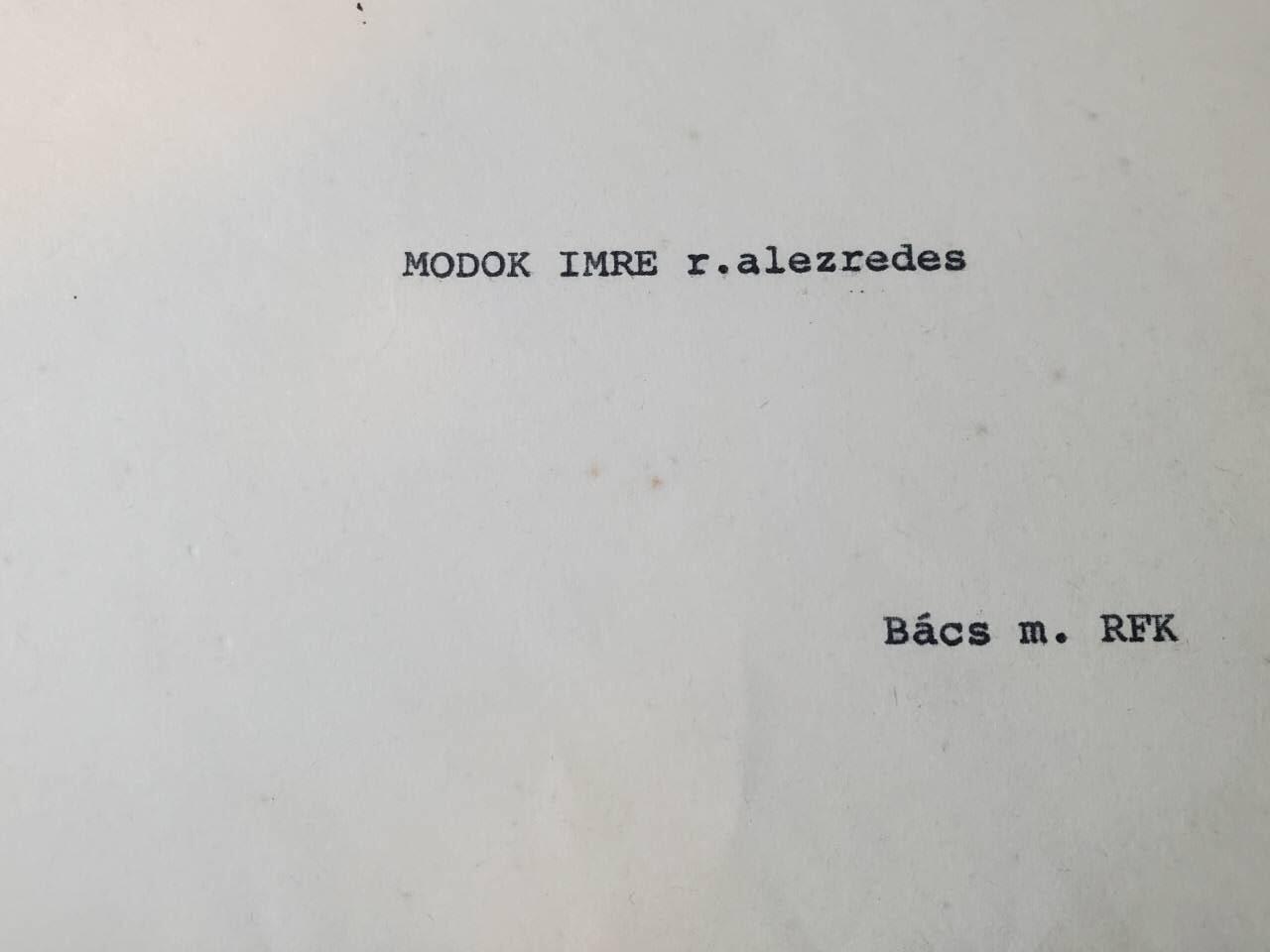 韵星假日军品类拍卖第三十九期暨默多克中校夫妇专场 -- Rimey Holidays Militaria Auction 39 & The Modoks Collection  匈牙利人民共和国默多克中校内务部总部布达佩斯大会会议邀请函会议章程 衣着要求 带原函件