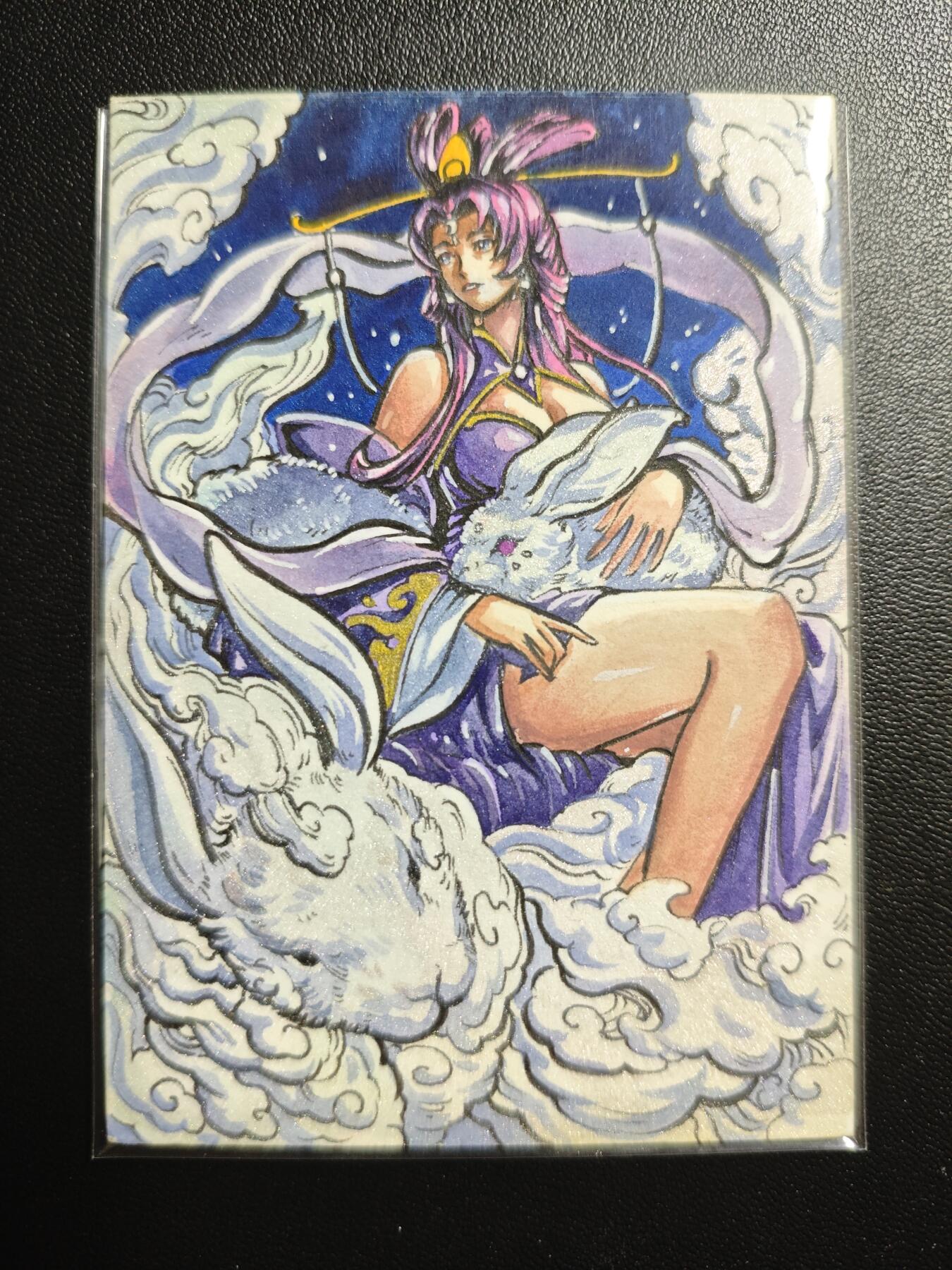 天玑星卡拍第169期《2.5周四截拍》持续收拍收评中 满赠卡需备注 【手绘卡】Rubick 嫦娥 手绘卡