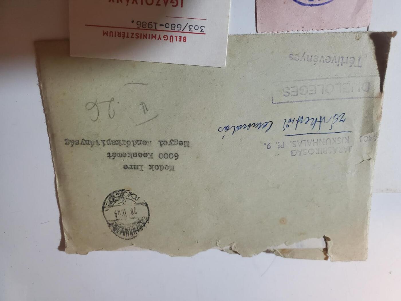 韵星假日军品类拍卖第三十九期暨默多克中校夫妇专场 -- Rimey Holidays Militaria Auction 39 & The Modoks Collection  匈牙利人民共和国人民军服务30年奖章证书+佩戴证明 带原函件 维护国家安全奖章略 信件