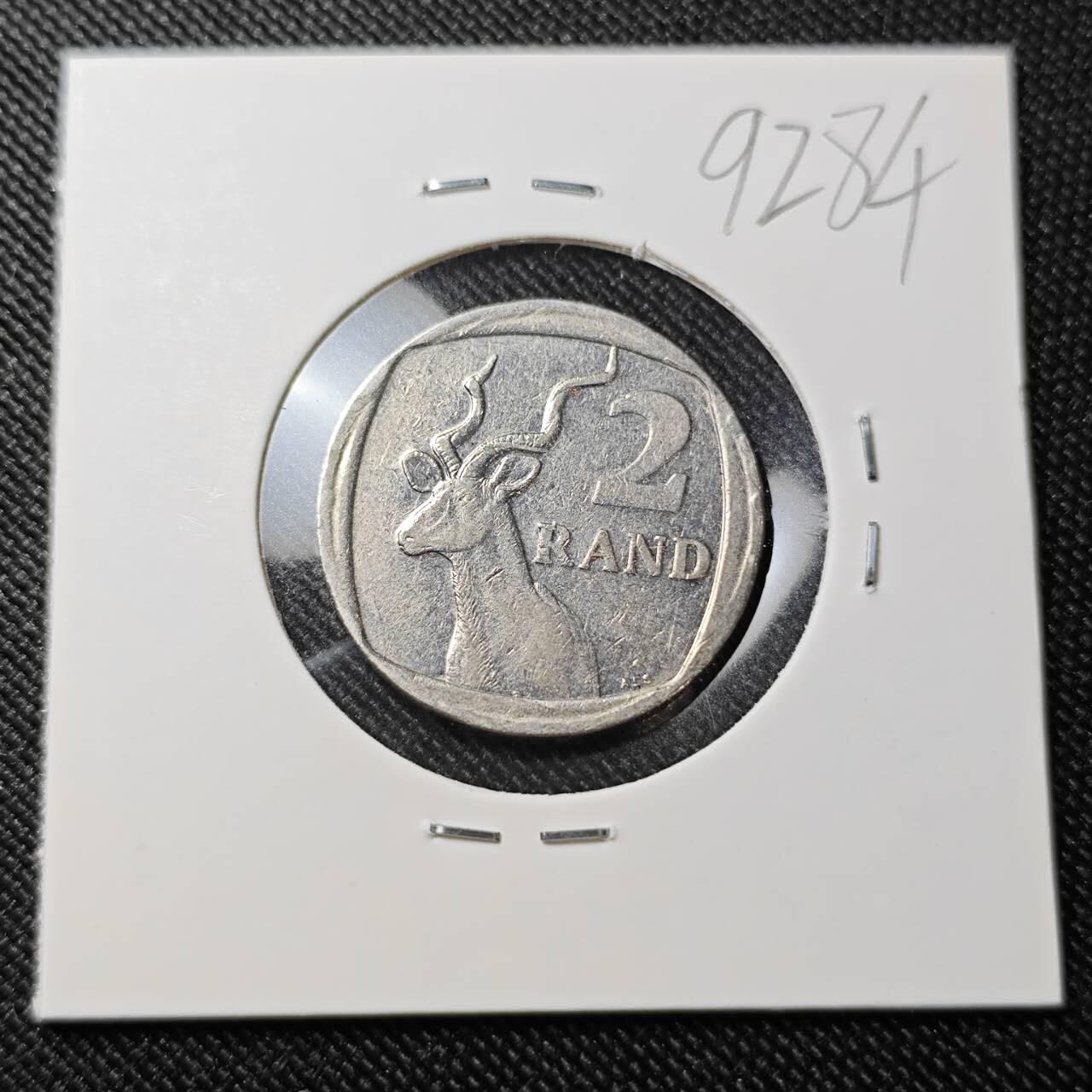 KK钱币收藏小铺  第392期  2月预留时间 周末发货  南非2兰特