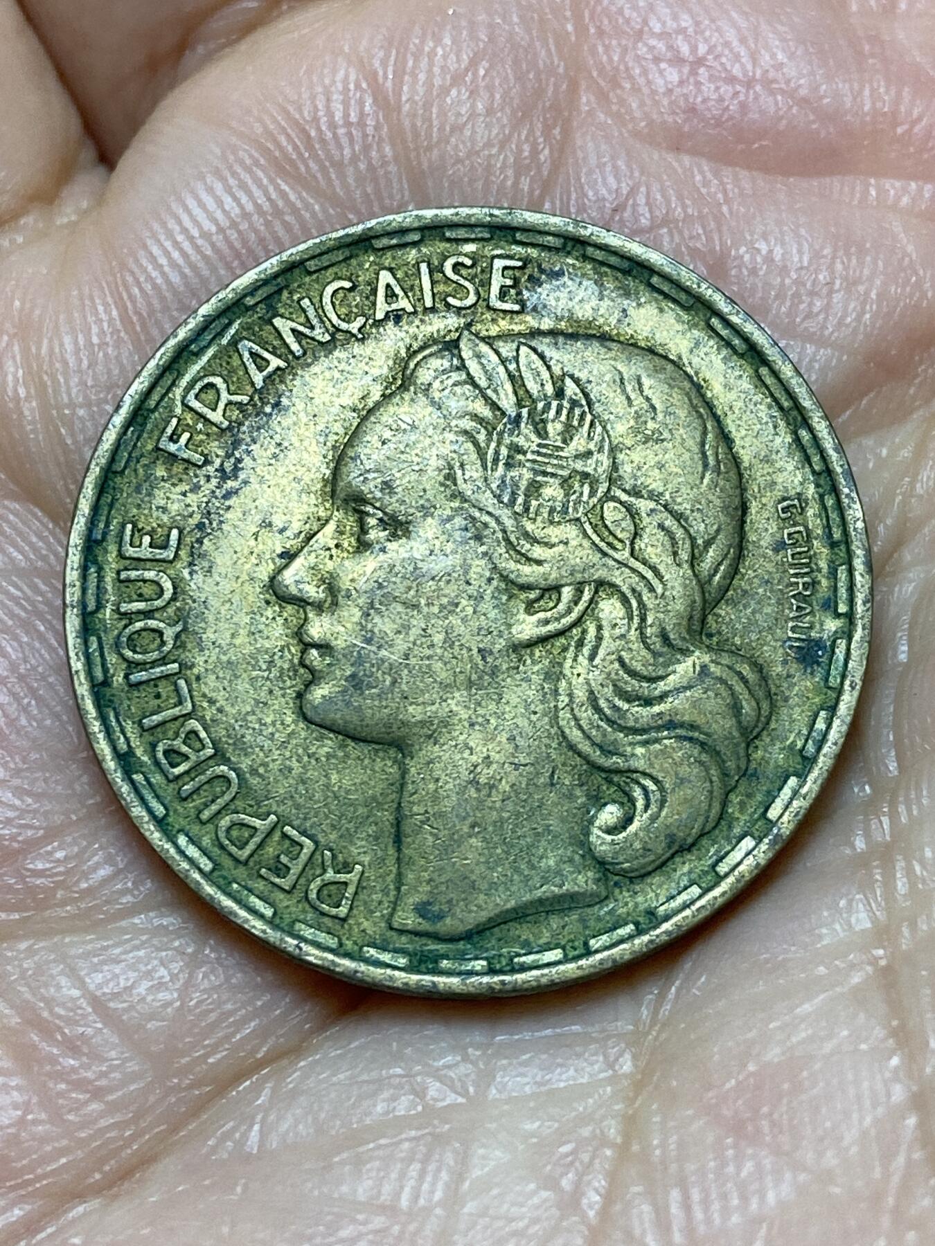 2026年第十九场(总第一百八十八场）外国好品散币场(免佣金) 法兰西第四共和国1953年50法郎