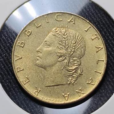 KK钱币收藏小铺  第392期  2月预留时间 周末发货 -  意大利20里拉铜币