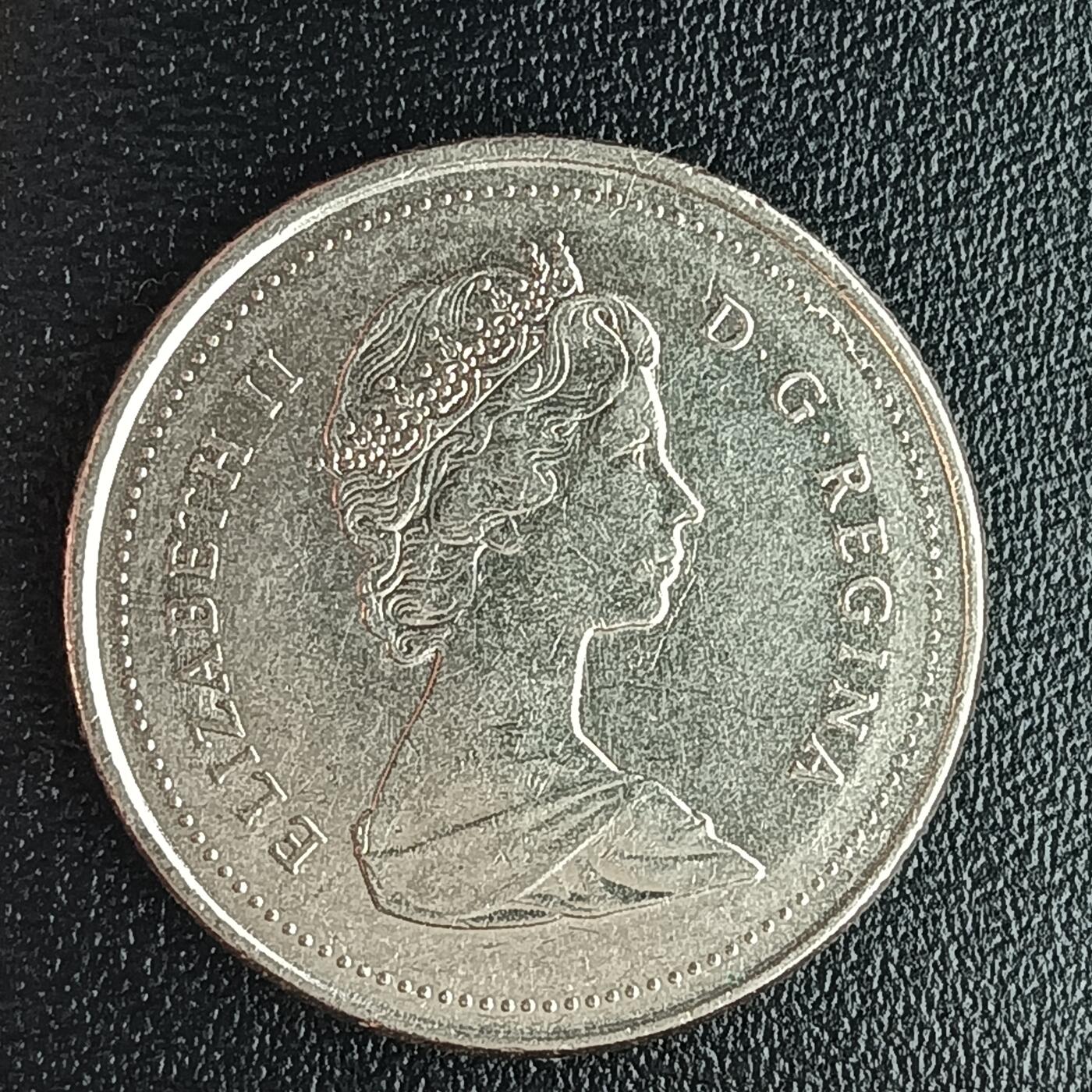 逸泉钱币2026第十二组世界钱币专场春节千件大拍A1614～2574 1890 加拿大25分