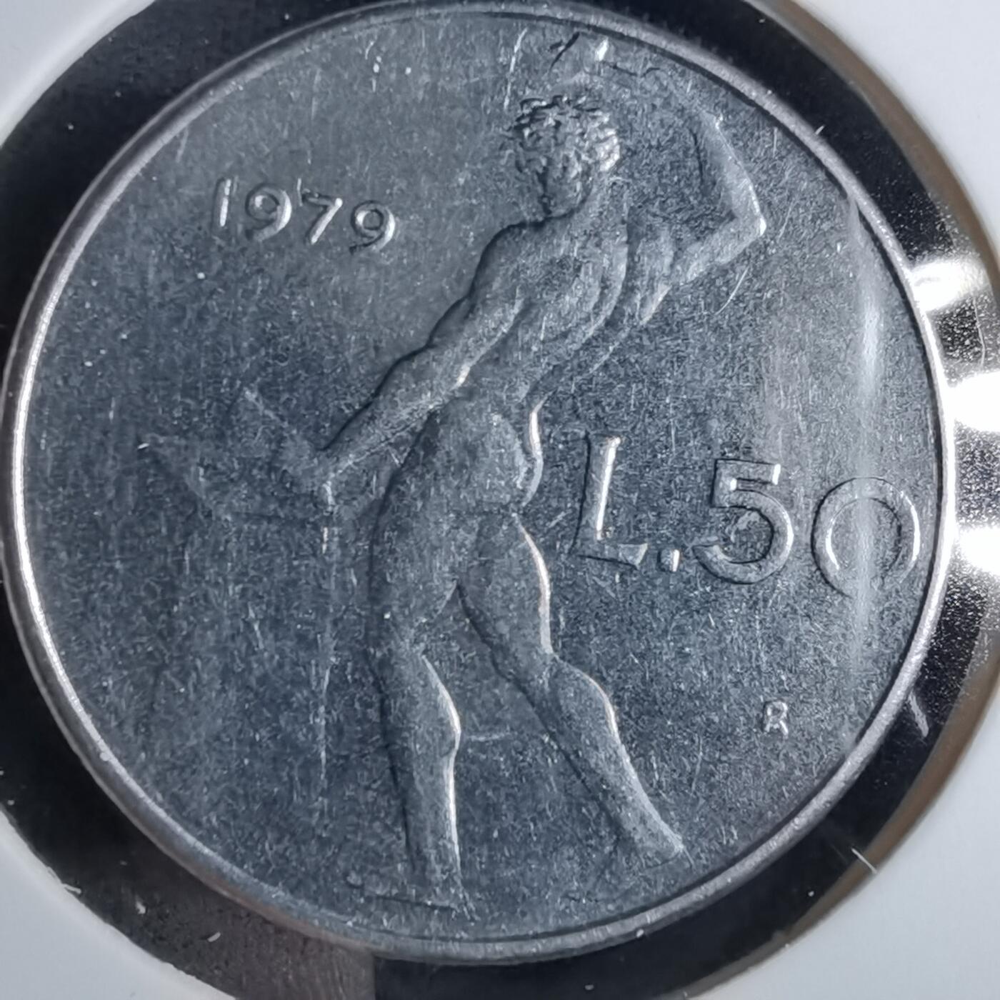 沼泽如烟--第984场 意大利1979年50里拉