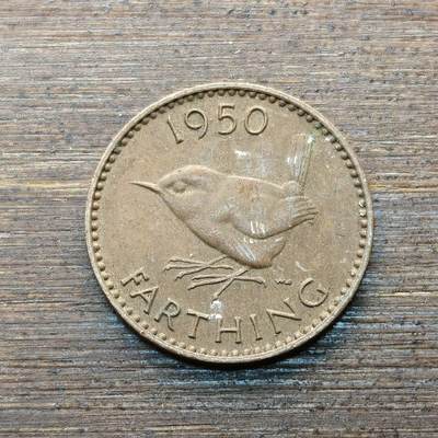 【铜匠收藏】★第144★散币专场 不寄存，30包邮。不满30元，支付5元运费。《接受代拍 代送NGC评级》 - 52【无寄存】英国 1法新 1950年直乔治六世