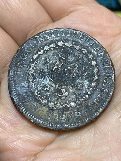 2026年第十九场(总第一百八十八场）外国好品散币场(免佣金) - 巴西帝国1825年40瑞斯大铜币(佩德罗一世时期，R标里约热内卢造)