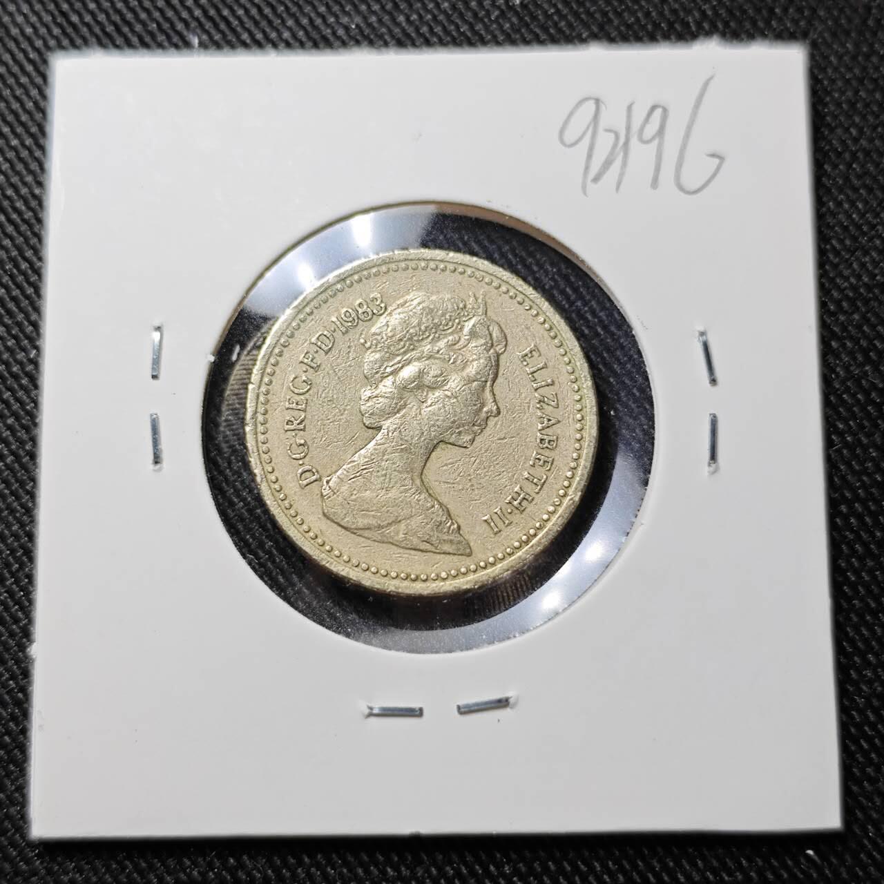 KK钱币收藏小铺  第392期  2月预留时间 周末发货  英国1镑