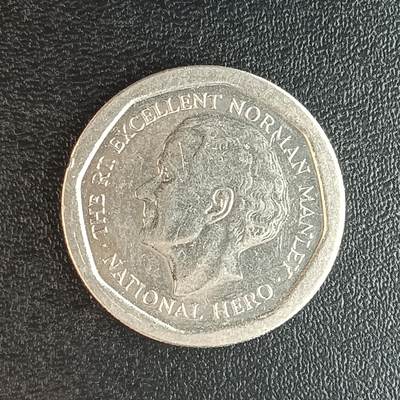 逸泉钱币2026第十八场世界各国散币纪念币AF1633-2572 1962牙买加5元硬币