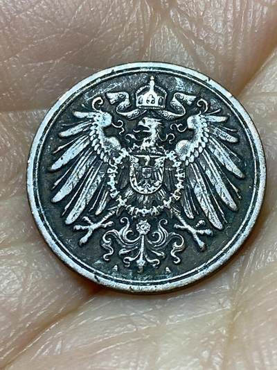 2026年第十九场(总第一百八十八场）外国好品散币场(免佣金) - 德意志帝国1912年1芬尼(威廉二世时期，A标柏林造)