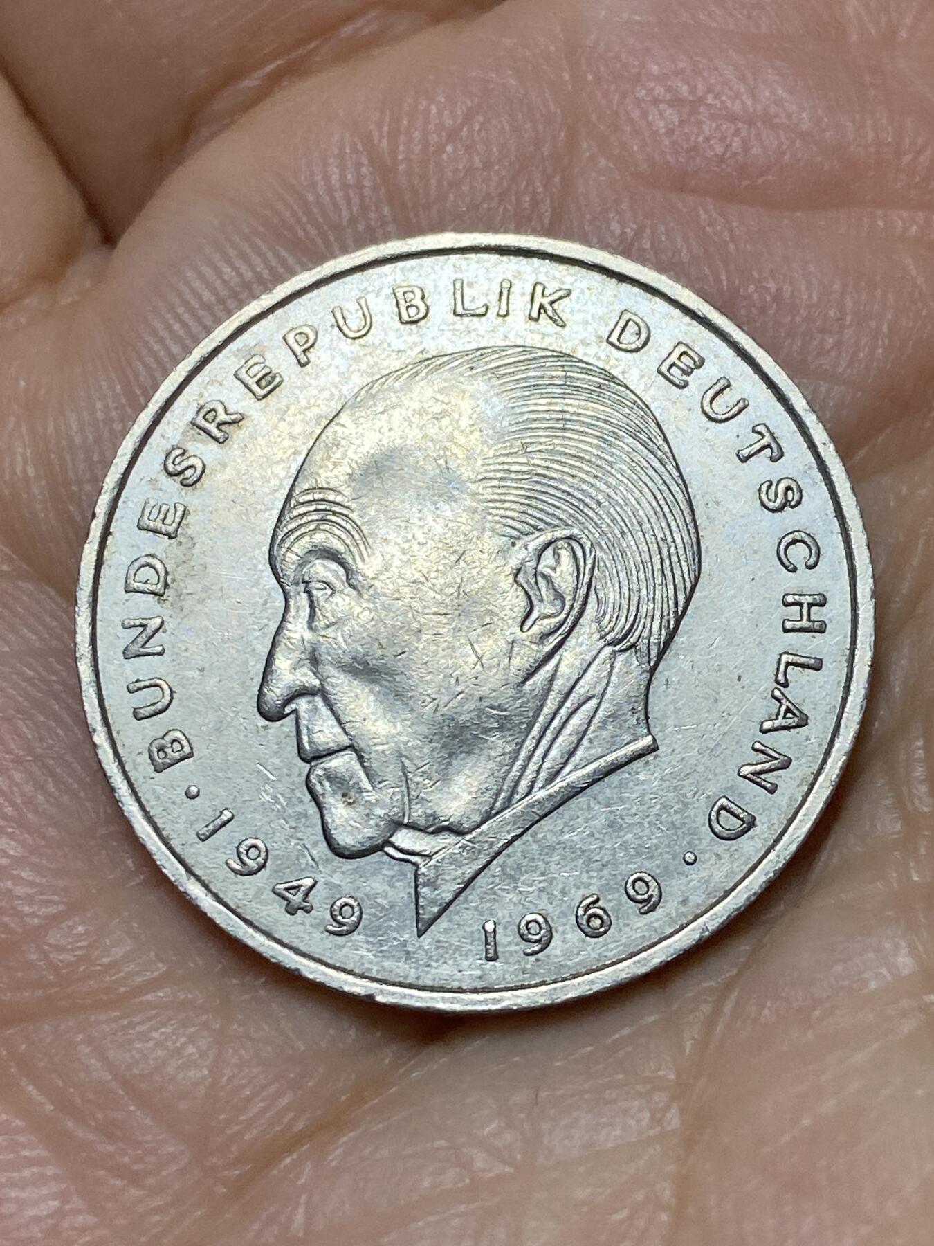 2026年第十九场(总第一百八十八场）外国好品散币场(免佣金) 德国🇩🇪1976年2德国马克(第三版，J标汉堡造)