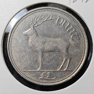 KK钱币收藏小铺  第392期  2月预留时间 周末发货 -  爱尔兰1镑