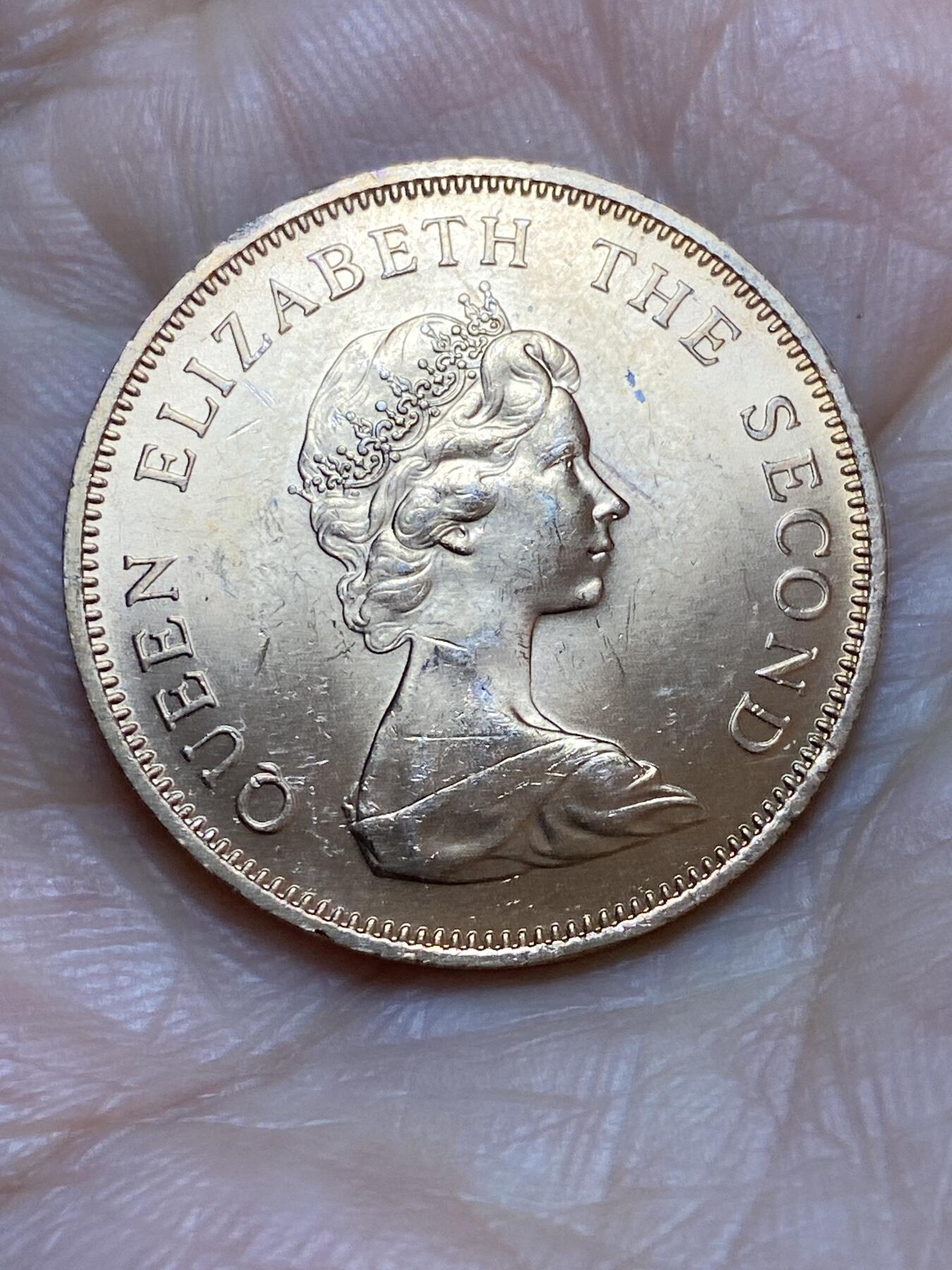 2026年第十九场(总第一百八十八场）外国好品散币场(免佣金) 英属泽西岛🇯🇪1971年2新便士(伊丽莎白二世中年花冠，十进制第一套首发年)