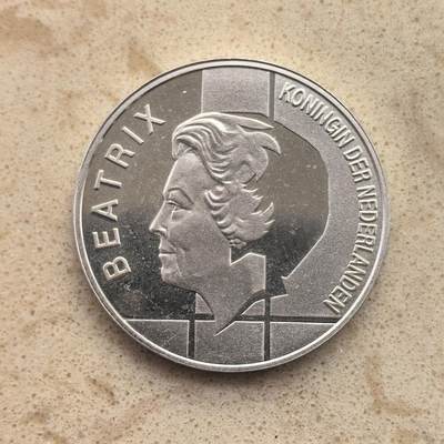 道一币馆币章第一百六十五场 - 荷兰1994年比卢荷关税贸易区成立50周年10盾银币  15g 720s