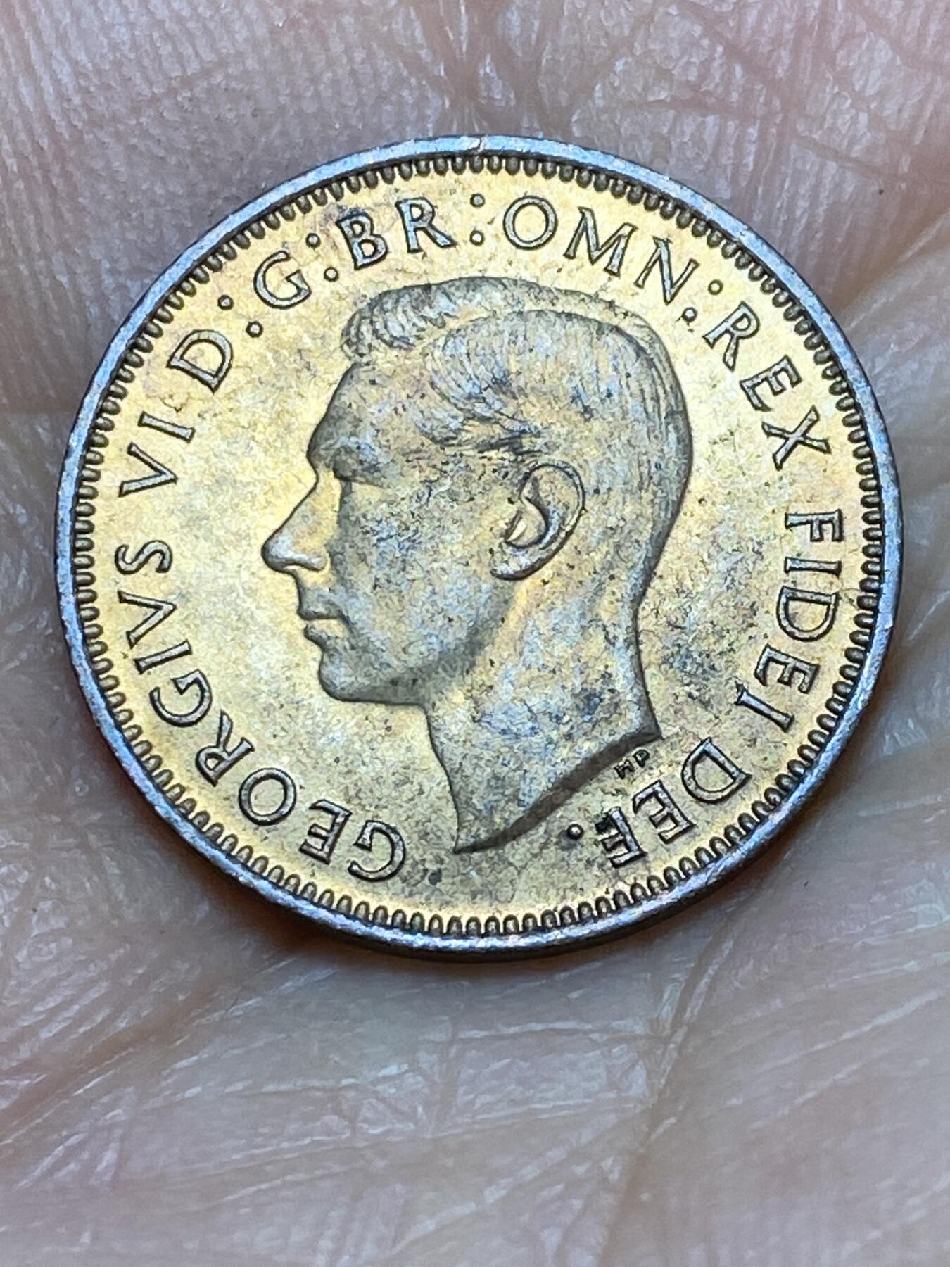 2026年第十九场(总第一百八十八场）外国好品散币场(免佣金) 带光好品–英国🇬🇧1951年1法新(乔治六世第二版)