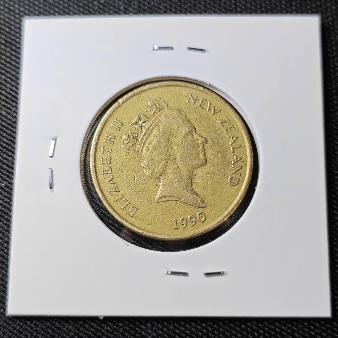 KK钱币收藏小铺  第392期  2月预留时间 周末发货  新西兰2元