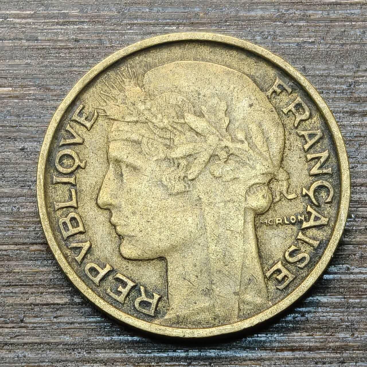 【本场4.12号发货】★第145★散币专场 不寄存，30包邮。不满30元，支付5元运费。《接受代拍 代送NGC评级》 6【无寄存】法国 50分 1932铝青铜币 自由女神