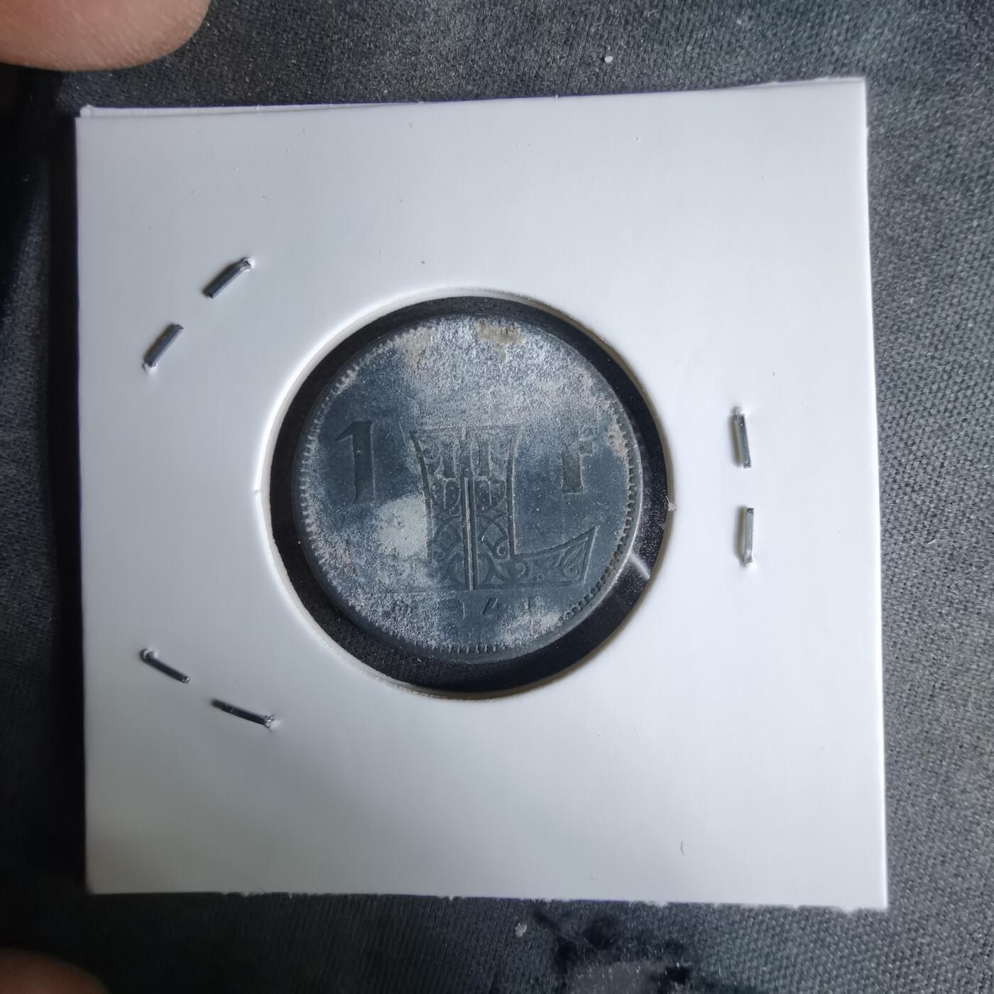 沼泽如烟--第984场 比利时1941年1法郎