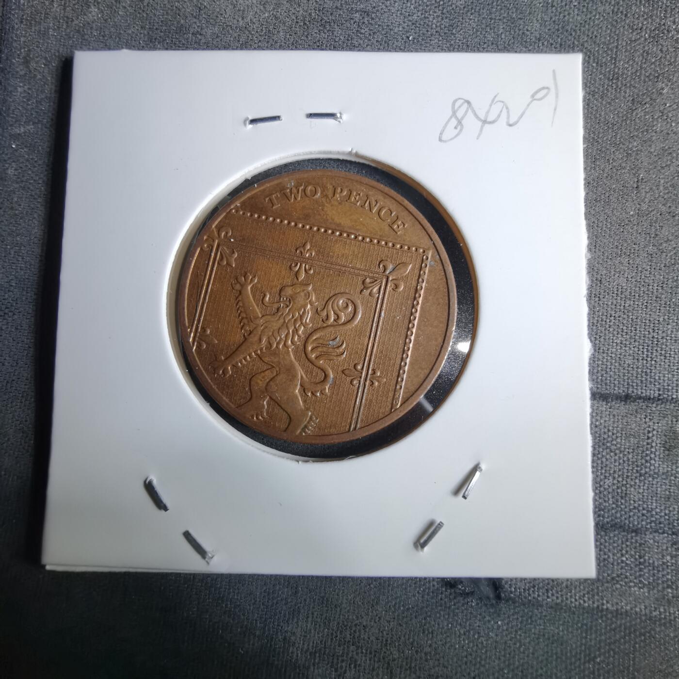 沼泽如烟--第984场 英国2014年2便士