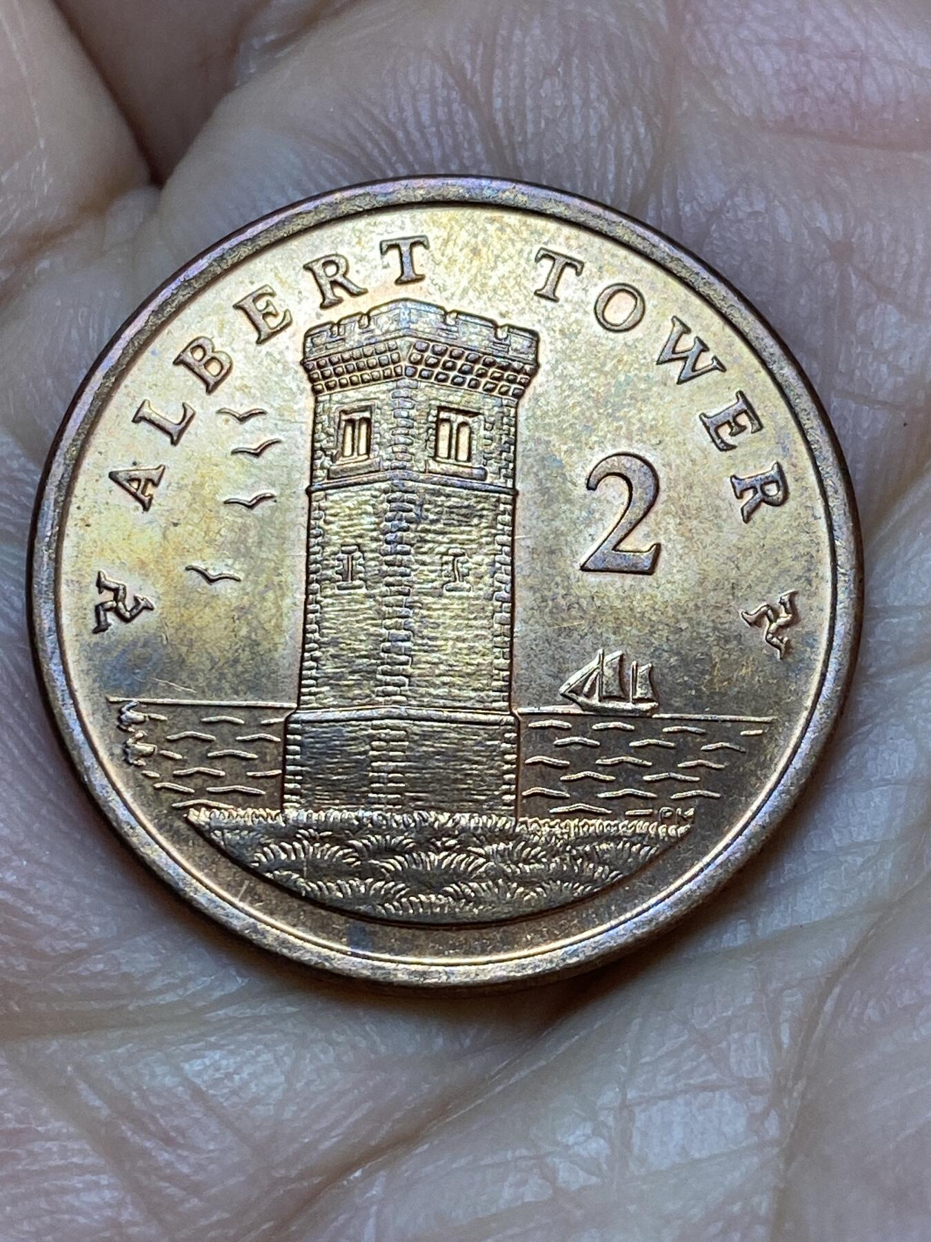 2026年第十九场(总第一百八十八场）外国好品散币场(免佣金) 英属马恩岛🇮🇲2015年2便士(伊丽莎白二世老年第三套)