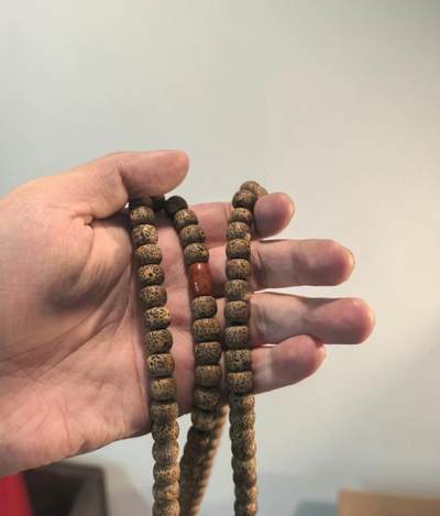 老星月菩提老籽陈籽星月菩提子项链