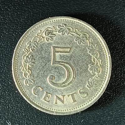 逸泉钱币2026第十二组世界钱币专场春节千件大拍A1614～2574 - 1885 马耳他5分