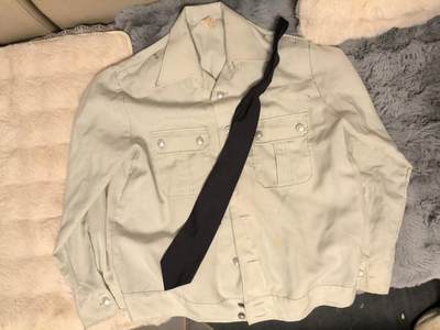 （店主清仓 大量自藏 制服徽章盛宴）罗岚⭐爱藏⭐甄选专拍第五场-分享拍场赚佣（实体经营） - 民主德国人民军军官外穿衬衣+领带 （均军官定制非公发）到手＋一副肩章可直接出造型 39N尺码