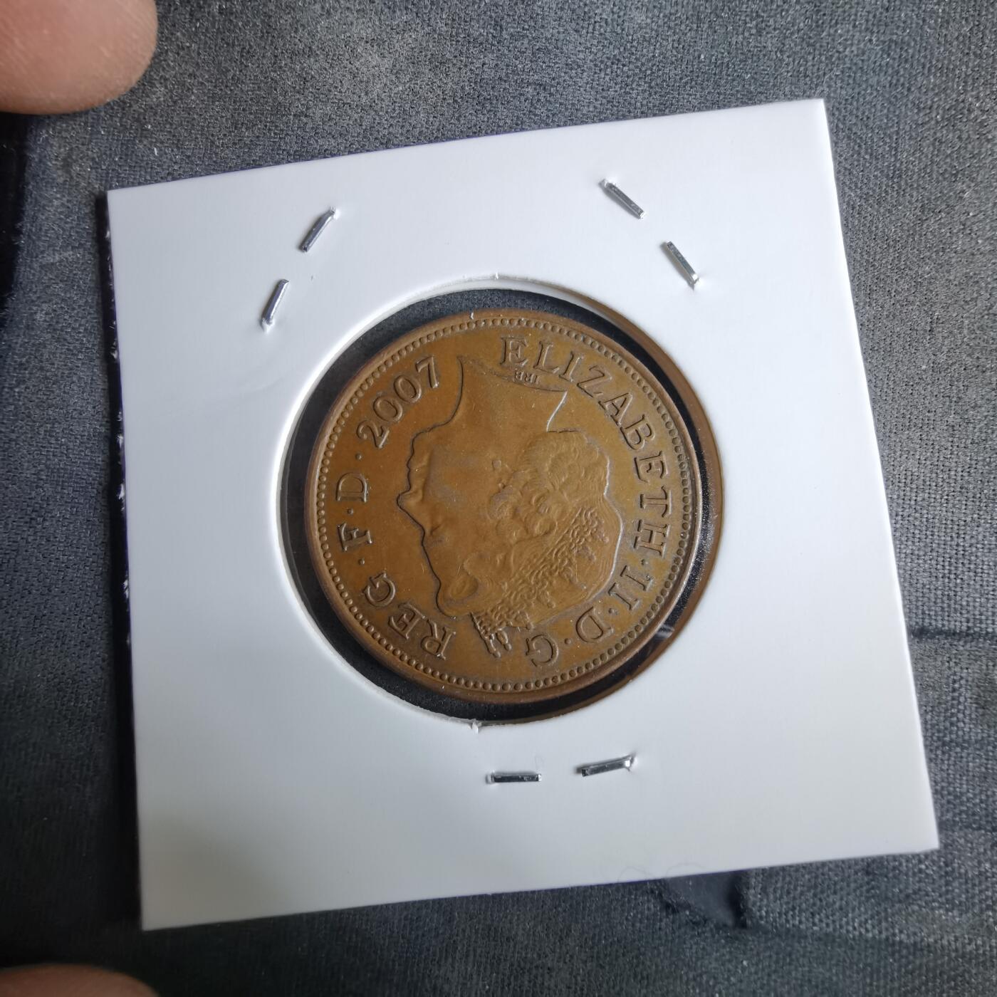 沼泽如烟--第984场 英国2007年2便士