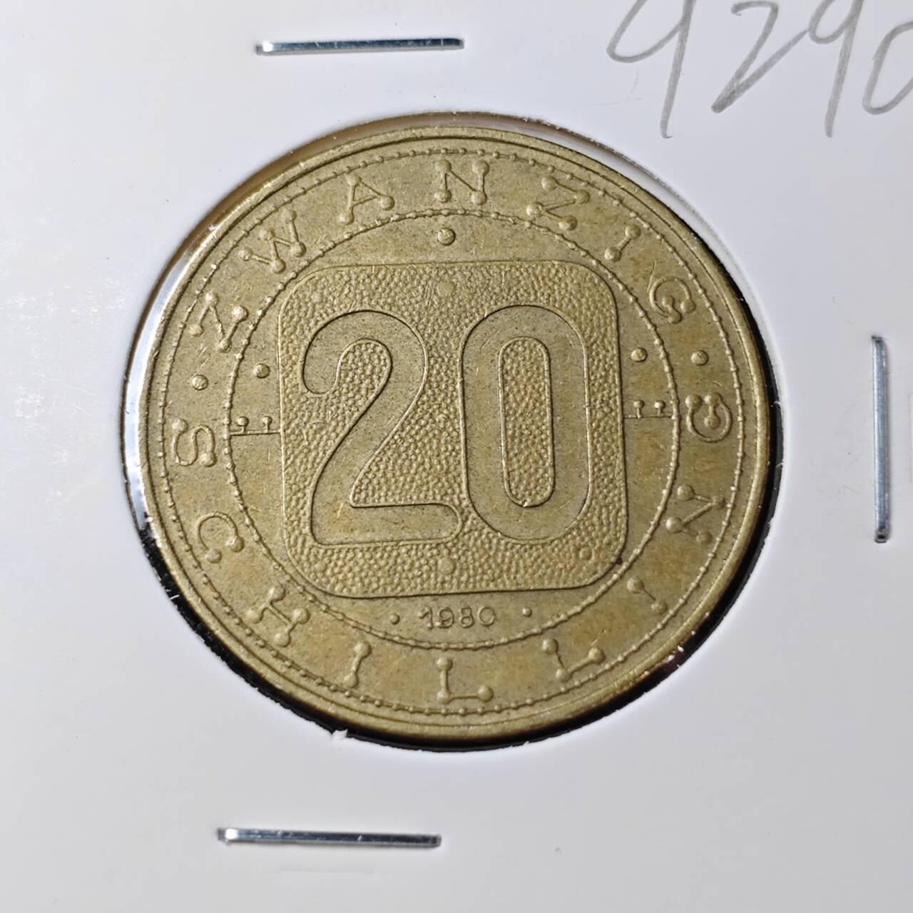 KK钱币收藏小铺  第392期  2月预留时间 周末发货  奥地利20先令纪念币