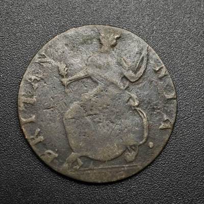 【淘币小摊】实时拍第八百六十三拍   小银币散币场   年前最后一周 之前的预留小年前全部发出 请更换最新收货地址  - 英国乔治三世半便士铜币