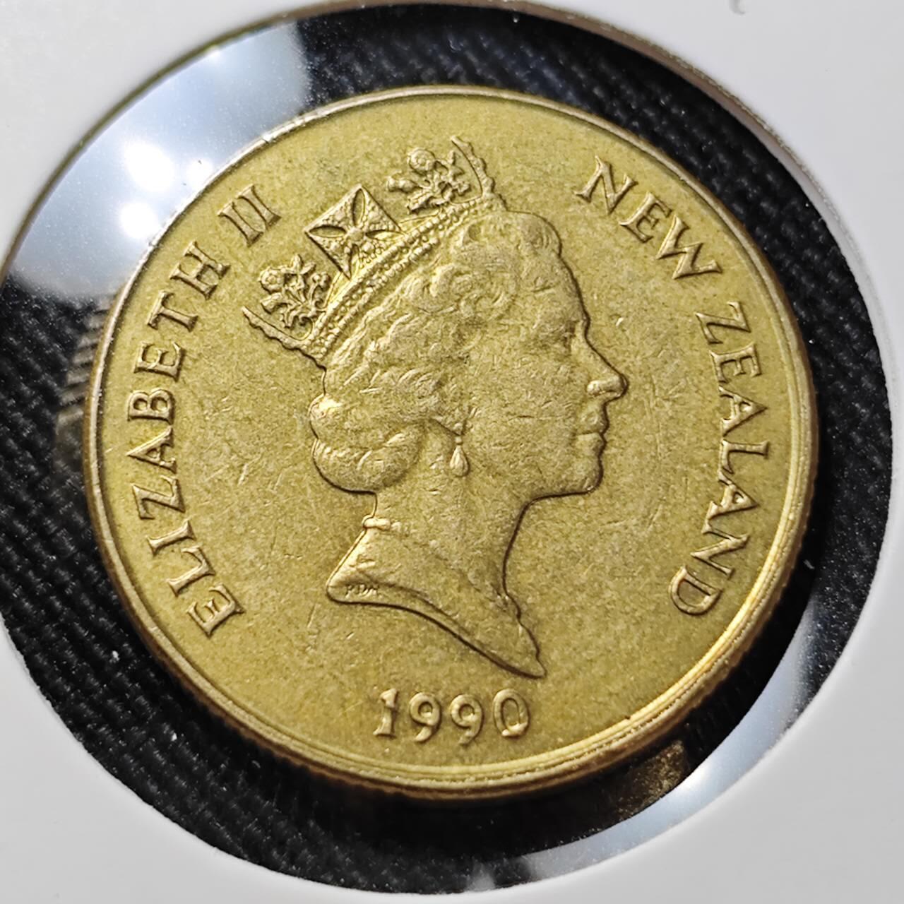 KK钱币收藏小铺  第392期  2月预留时间 周末发货  新西兰1元