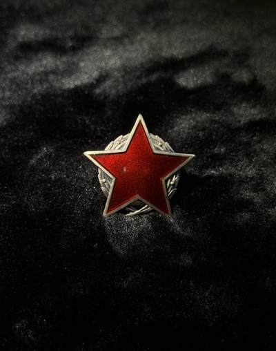 南斯拉夫小玩具专场 - 南斯拉夫二级游击队之星，萨版，少见（远比苏版少见），银制，号段8162，珐琅有一处掉皮