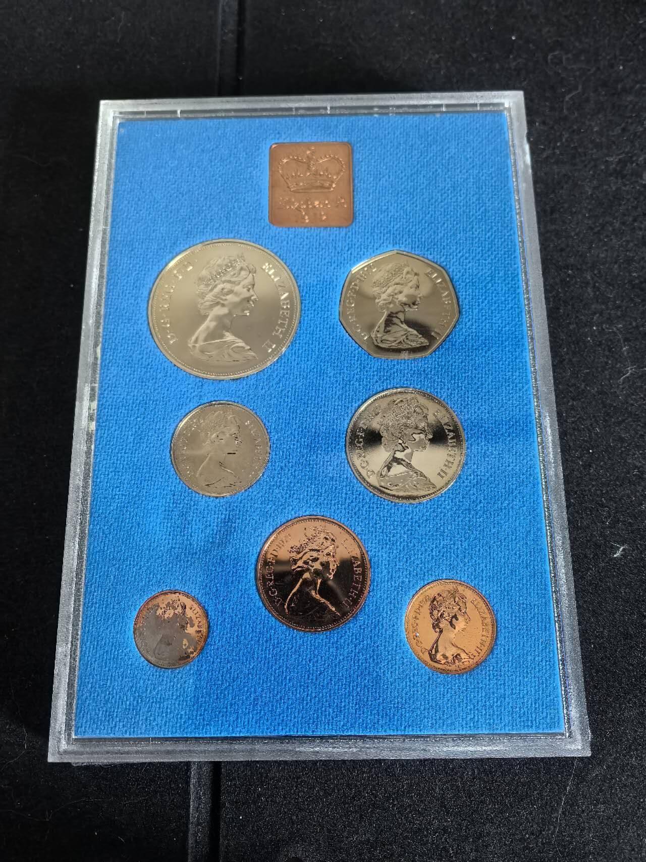 Triple S 第72期 1972英国原盒套币