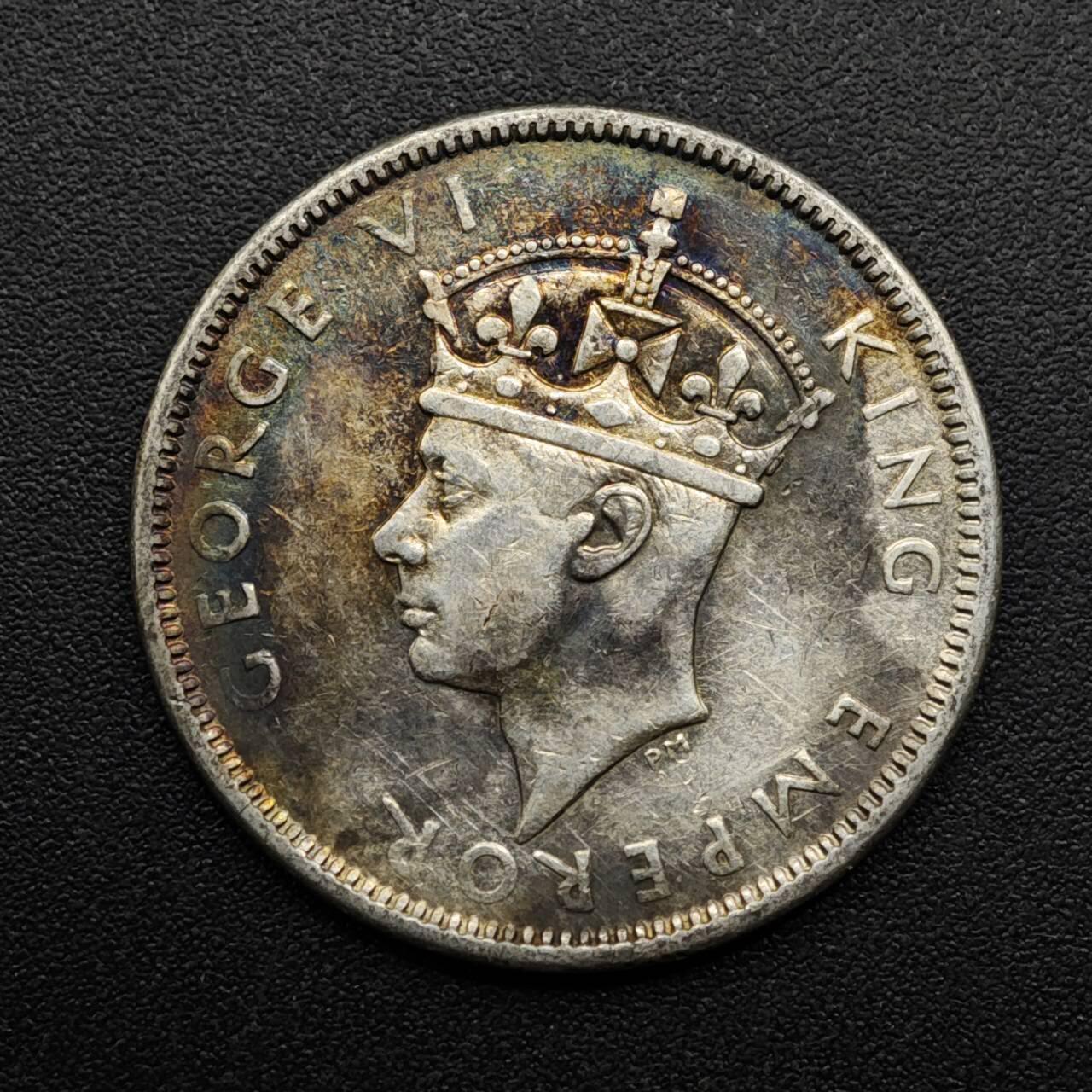 【淘币小摊】实时拍第八百六十三拍   小银币散币场   年前最后一周 之前的预留小年前全部发出 请更换最新收货地址  斐济1942年乔治六世一先令银币