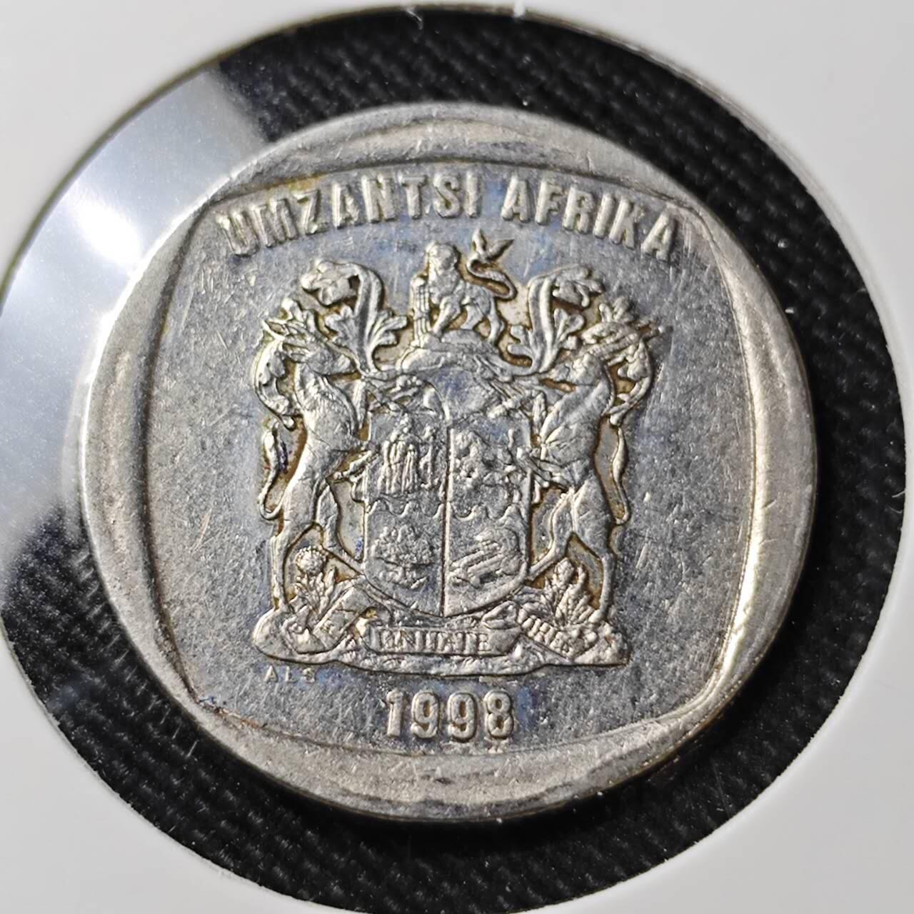 KK钱币收藏小铺  第392期  2月预留时间 周末发货  南非2兰特