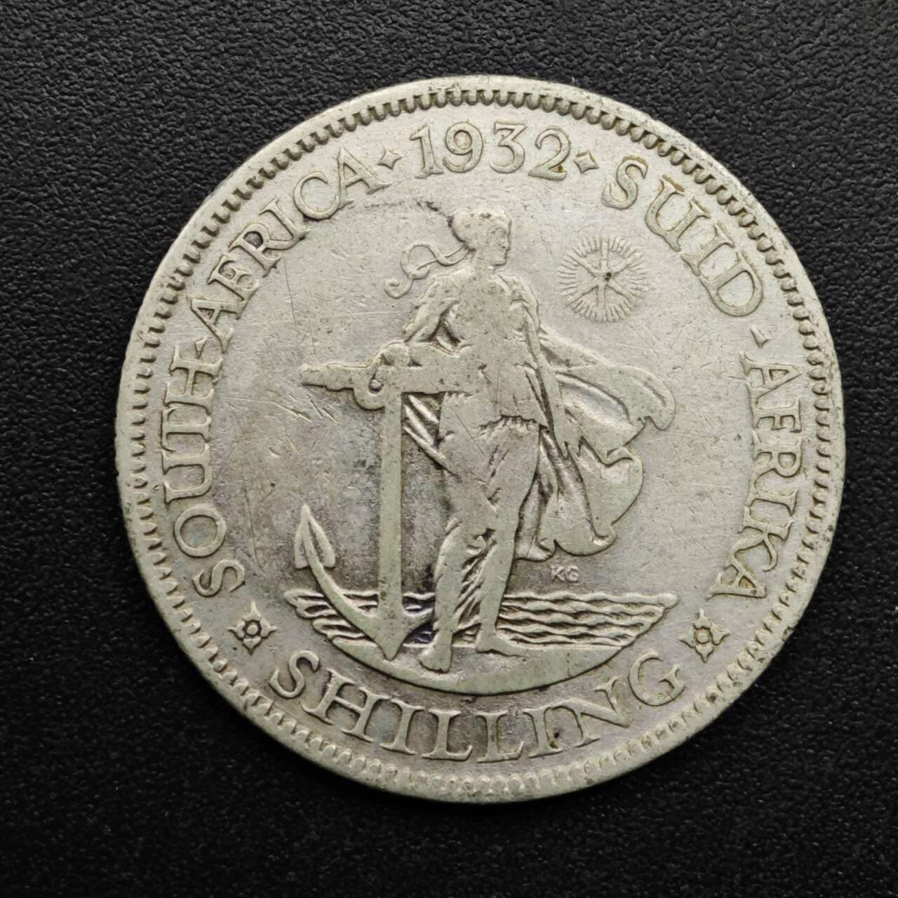 【淘币小摊】实时拍第八百六十三拍   小银币散币场   年前最后一周 之前的预留小年前全部发出 请更换最新收货地址  南非1932年乔治五世一先令银币