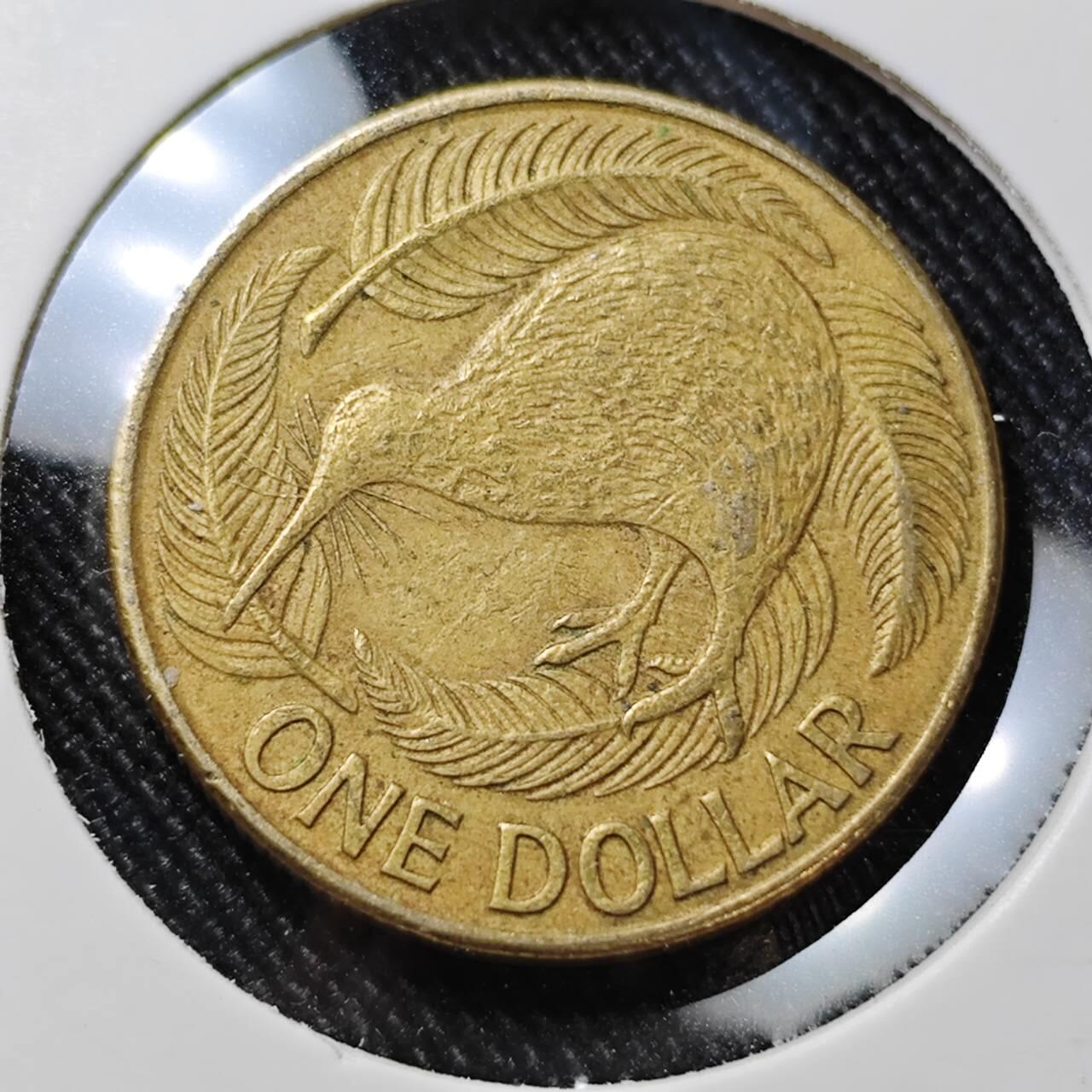 KK钱币收藏小铺  第392期  2月预留时间 周末发货  新西兰1元