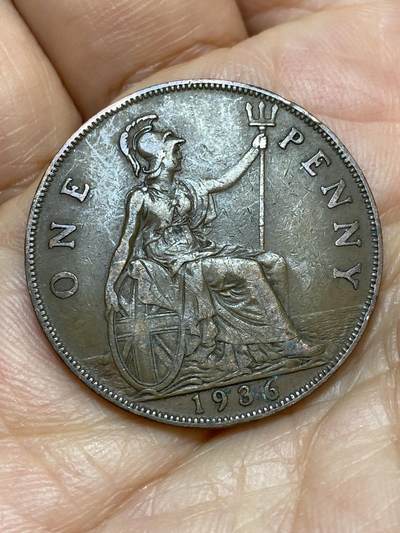 2026年第十九场(总第一百八十八场）外国好品散币场(免佣金) - 英国🇬🇧1936年1便士(乔治五世逝世年，第三版关门年)