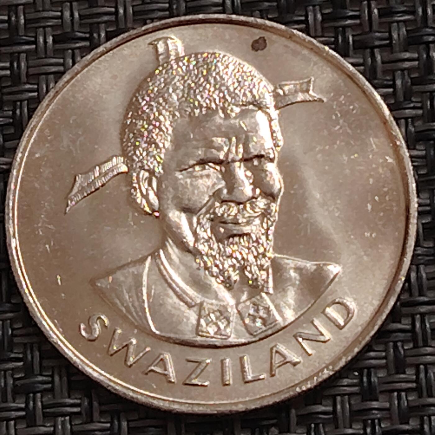 布加迪🐬～世界钱币(上海)🌾第 273 期 /  各国套币和散币 斯威士兰🇸🇿 1979年 1元