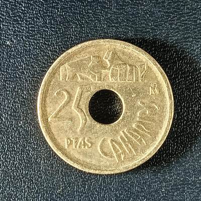 逸泉钱币2026第十二组世界钱币专场春节千件大拍A1614～2574 - 1978 西班牙25比赛塔