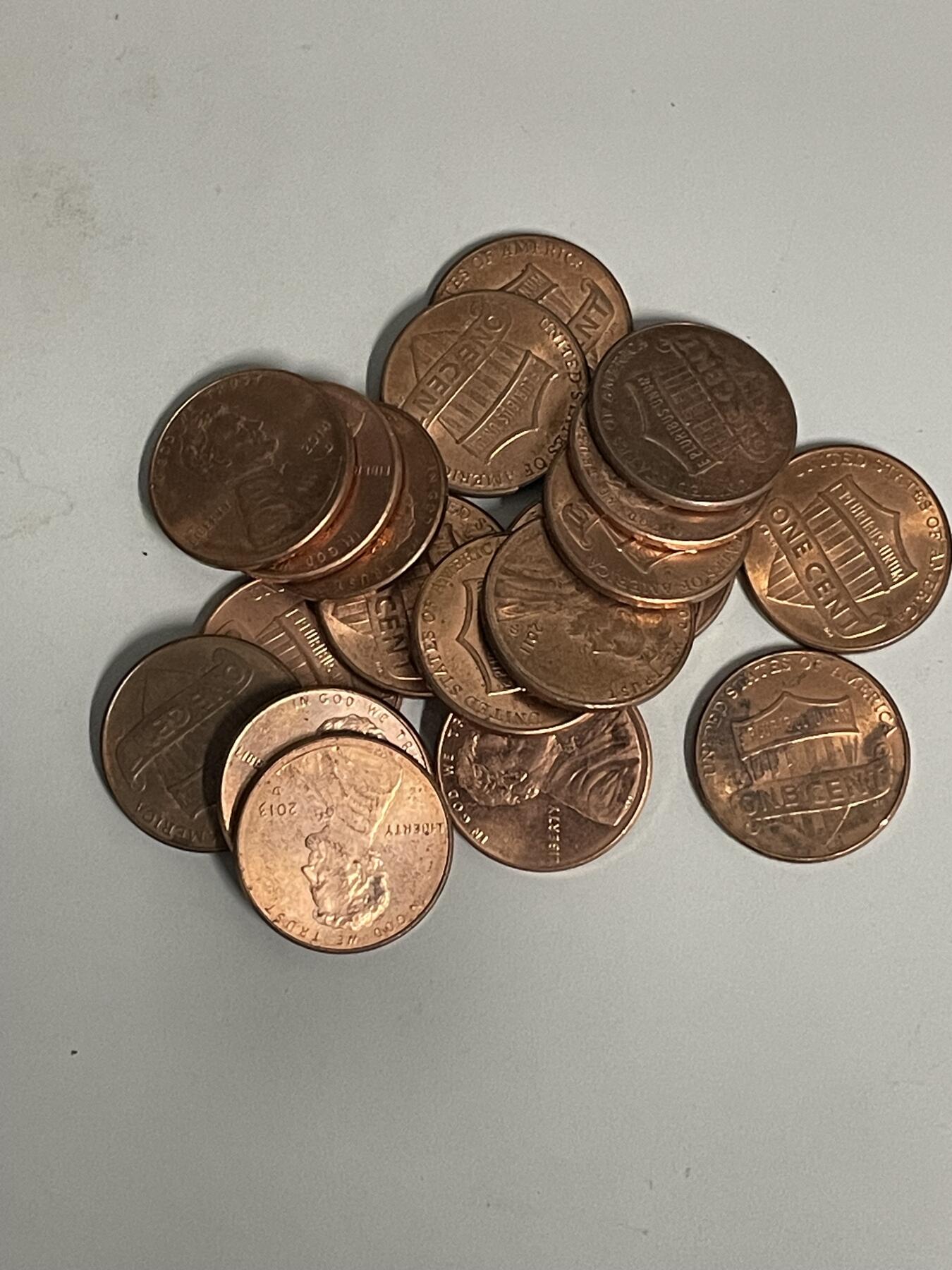 2026年第21场各国散币拍卖（总第171场） 美国自由盾1美分20枚