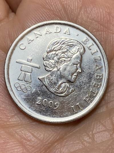 2026年第十九场(总第一百八十八场）外国好品散币场(免佣金) - 加拿大🇨🇦2009年25分(2010年温哥华冬奥会，越野滑雪纪念币)