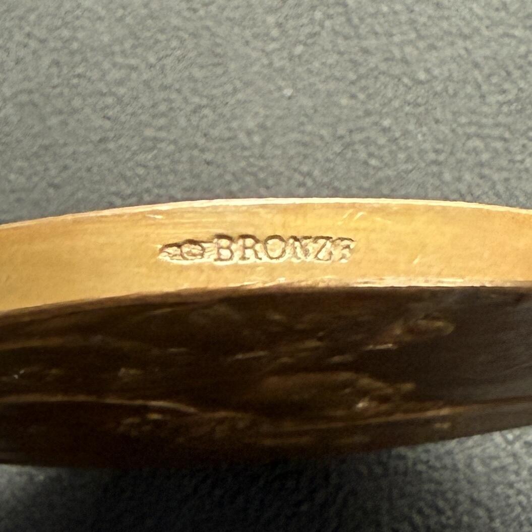 「木头集藏」“ 新岁撷珍”——章牌精品专场！ Henri Navdé～1892年法国戎装形象全国军事射击竞赛铜章，直径：50 mm，边铭：丰饶角 BRONZE，少见戎装形象。