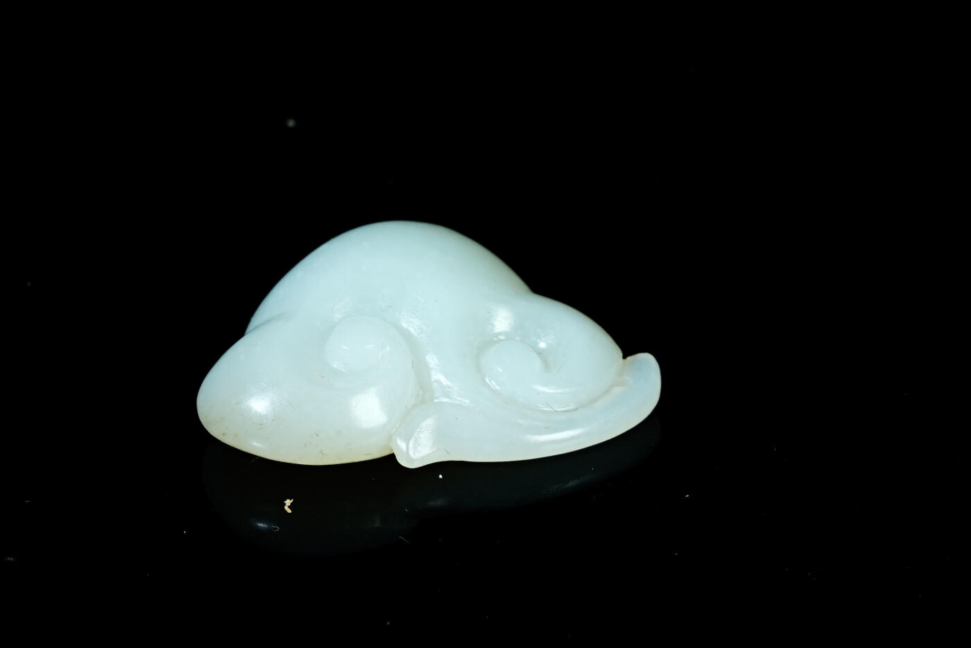 上海都达杂项专场十九（全场包邮） 和田玉籽料精雕《如意》挂件90-20