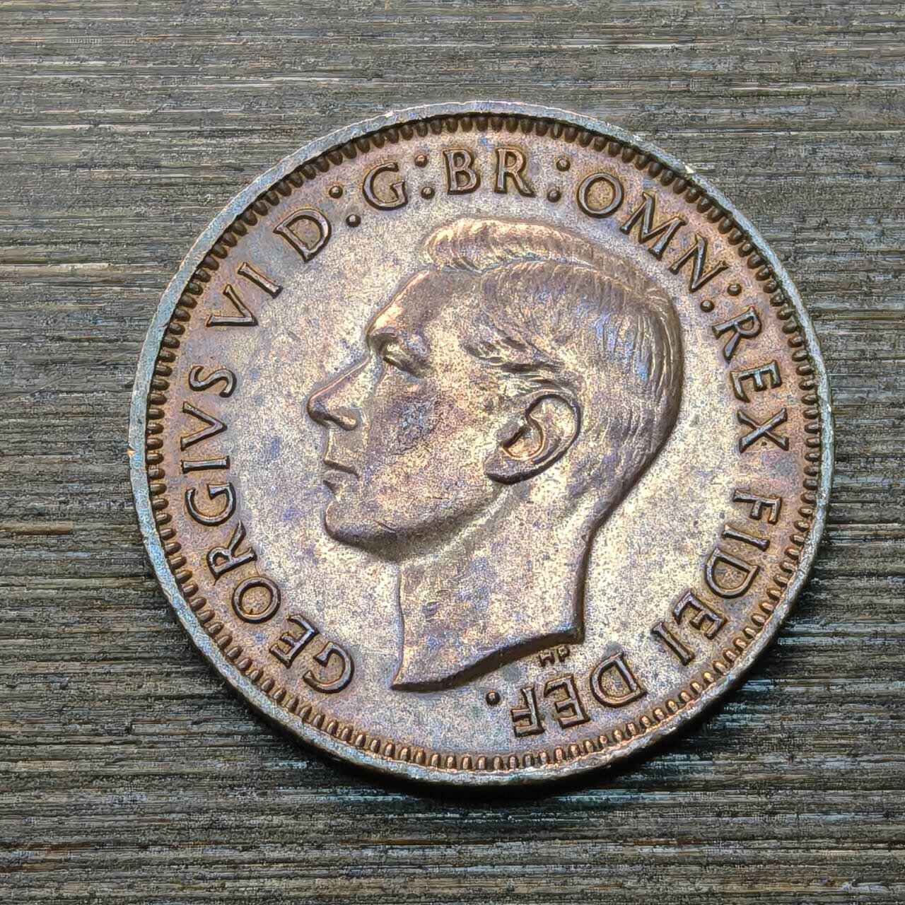 【本场4.12号发货】★第145★散币专场 不寄存，30包邮。不满30元，支付5元运费。《接受代拍 代送NGC评级》 12【无寄存】 1952年 英国 1法新