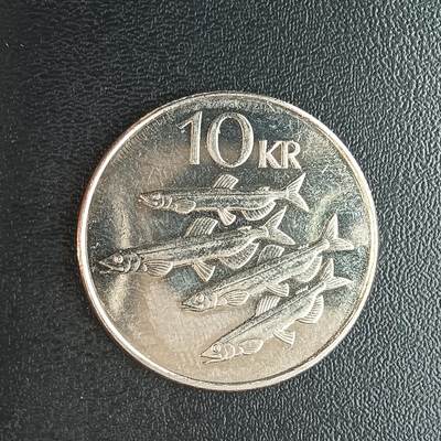 逸泉钱币2026第十二组世界钱币专场春节千件大拍A1614～2574 - 2039 冰岛10克郎