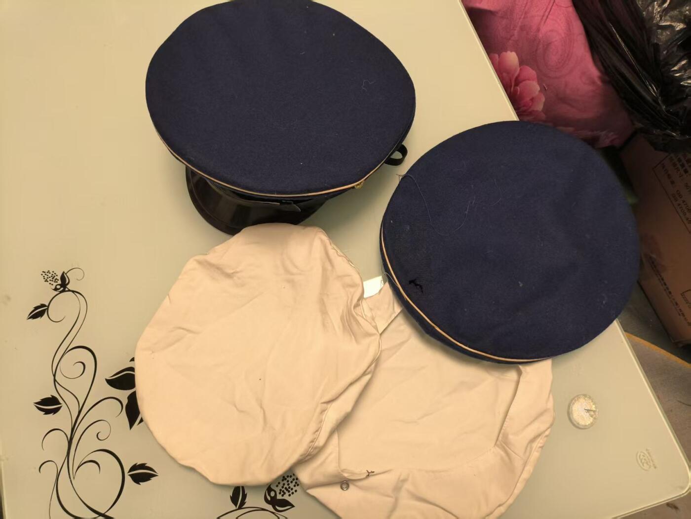 （店主清仓 大量自藏 制服徽章盛宴）罗岚⭐爱藏⭐甄选专拍第五场-分享拍场赚佣（实体经营） su-M74式海干部大檐帽 二号58头围 品佳带三个帽罩一起拍